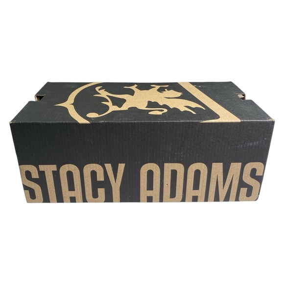 Stacey Adams Classic Brown Leather Oxford Brogues, 8.5 - Picture 13 of 13